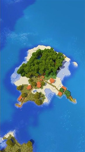 Minecraft Mangrove Swamp and Village Island Seed!