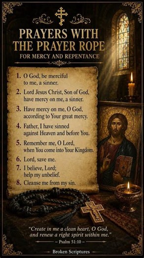 8 Powerful Orthodox Prayers to Pray with the Prayer Rope ☦️