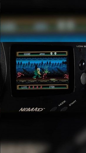 Splatterhouse 2 on Sega Nomad