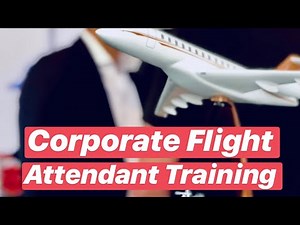 Beyond and Above : Private Jet Flight Attendant Training | How to work on a jet!