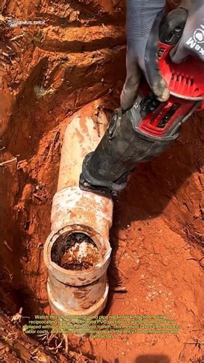 Underground Pipe Repair Hack