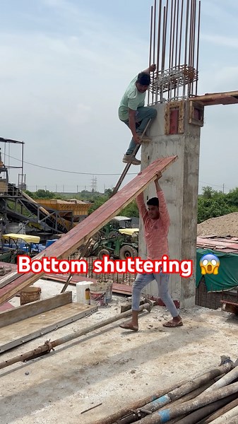 Bottom shuttering carpenter work construction #shorts #viral #trending #construction #shuttering