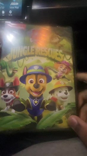 Nickelodeon Paw Patrol Jungle Rescue DVD Unboxing (My Dad Car Version) Video
