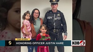 Family, friends honor fallen NMSP Officer Justin Hare