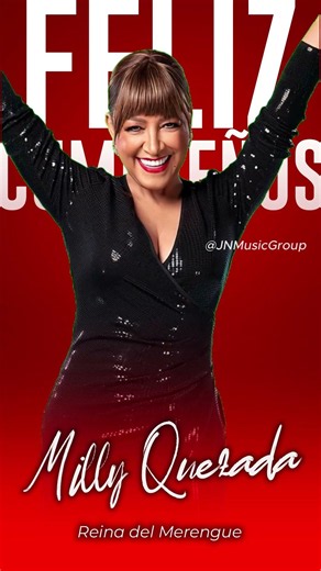 Feliz cumpleaños a 'La Reina del Merengue', Milly Quezada 🔥🎂 #Salsa #Cumpleaños #MillyQuezada