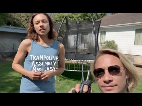 Assembling GVDV 14 foot Trampoline