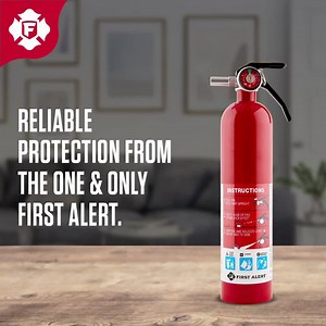 38K views · 38 reactions | Reliable protection from the one & only First Alert. Keep First Alert fire extinguishers on every level of your home, plus the kitchen and garage to be prepared. | First Alert | Facebook
