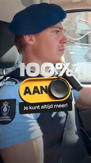 Helicopterview aannemen, zelfs vanuit de auto. Dat is pas 100% AAN staan.