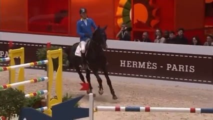 Dominator 2000 Z & Christian Ahlmann jumping to a 6th place finish in the CSI5* 1.60m Hermès Grand Prix in Paris ✨🇫🇷⁣ ⁣ For more info about Dominator 2000 Z, you can visit stallions.zangersheide.com | Zangersheide