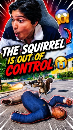 Squirrel with a Gun Is Actually Insane 😂#squirrelwithagun #gaming #shorts #funny