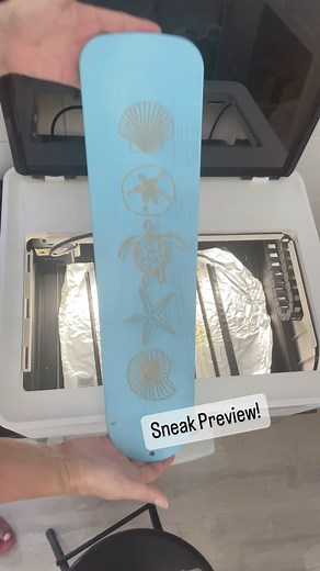 6.2K views · 50 reactions | Here is a sneak preview of a project I’m working on! Using @rustoleum paint and using my @xtool.official to make it great!!! Give your #homedecor a makeover! Or better yet, make something special for mom on #mothersday ! #diycrafts #craft #crafts #crafting #laserengravers #laserengraving | Craft Klatch | Facebook