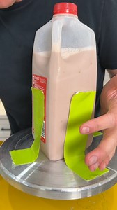 spinning milk and coke makes fresh dessert what a clever way to make a milk and coke shake | Adam Trent