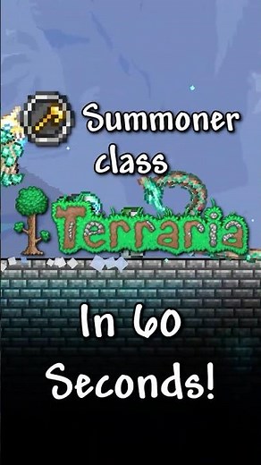 Terraria 1.4.5 Summoner Progression in 60 seconds!