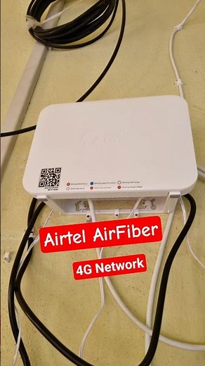 Installing Airtel Xstream Fiber Step by Step Tutorial #diy #fibersetup