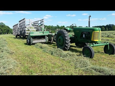 Oliver Super 88 Baling 3rd Cut Hay