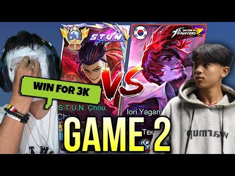 Chou custom Game 2 || HE WIN 😭😭😭