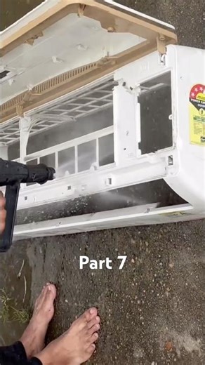 Voltas split ac service at home part 7 #ac#acwork