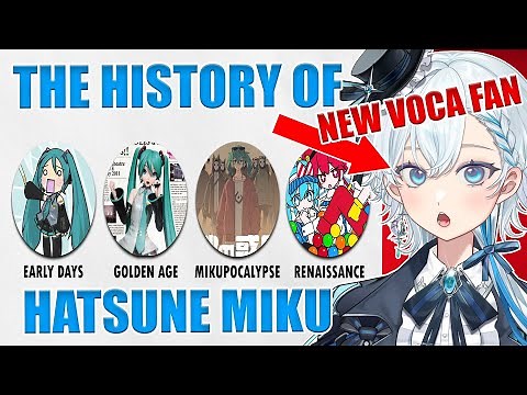 Every Era of Hatsune Miku EXPLAINED | Learning About Vocaloid History
