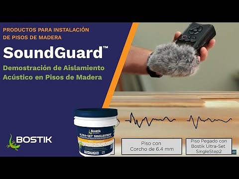 SoundGuard™: Demostración de Aislamiento Acústico en Pisos de Madera