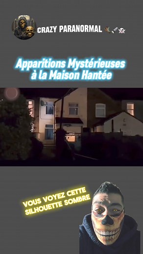 Apparitions Mystérieuses à la Maison Hantée 🏠👻 #MaisonHantée #PhénomèneParanormal #ApparitionsFantômes #MystèreInsolite #VidéoVirale | Crazy Paranormal