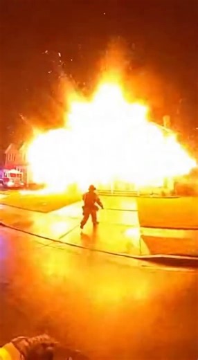 Dog Rescue From Exploding House