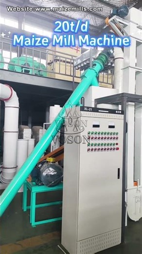 20TPD Maize Flour Milling Plant: Smart Engineering Solution by VOSON