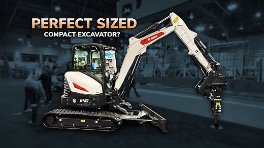 Video: A Closer Look at Bobcat’s E40 Mini Excavator