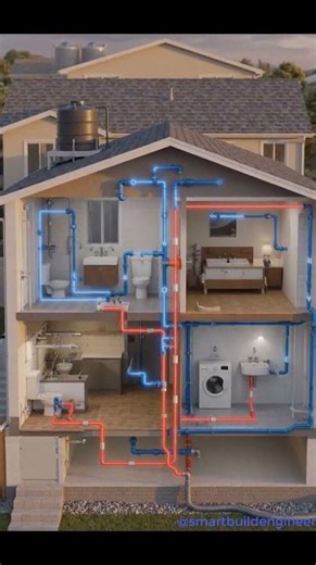 How Water system work in house? #shorts