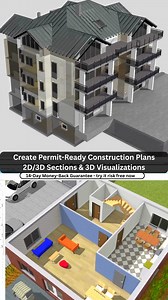 https://plan7architect.com 🏡 Whether remodeling, renovating, or building new: Create floor plans, construction drawings, sections & 3D visualizations with Plan7Architect! 🛠️💻 🔒 14-day money-back guarantee – Start risk-free! You have a full 14 days to reconsider your decision. Complies with building standards in the US🇺🇸, UK🇬🇧, Australia🇦🇺, Canada🇨🇦, New Zealand🇳🇿, and all European🇪🇺 countries🇸🇪🇳🇴🇫🇮 🇩🇰. Fully customizable for other country regulations. 🔨 Everything for yo