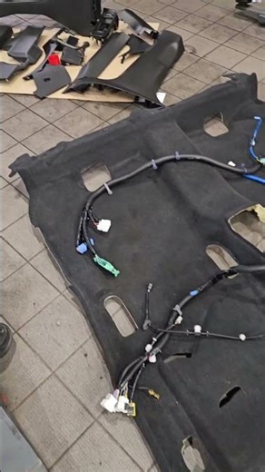 Honda Civic in for a wiring loom replacement. Fault traced to the airbag system.