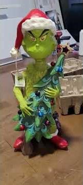 The Grinch Statue From COSTCO 2025 Unboxed. 20" Tall made by Jim Shore 🎄🎉🔥😊