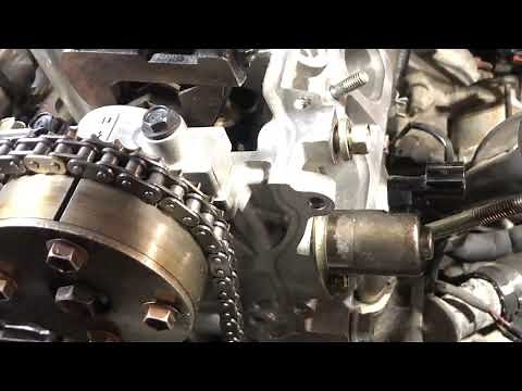 2zz engine timing chain Install