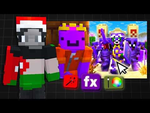 كيف تسوي صورة مصغرة لماين كرافت مثل Wemmbu!