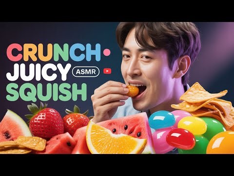 “World’s Most Satisfying ASMR Food Compilation 🍽️ | Crunchy & Juicy Eating Sounds” #asmr #mukbang
