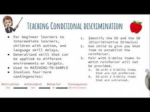 Conditional Discrimination Explainer Video - PSY 817