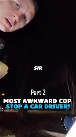 Most Awkward Cop Stop A Car Driver! 🤯