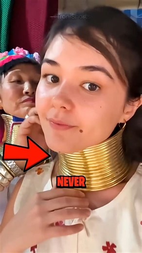 Longer Neck = More Beautiful ⁉️😱