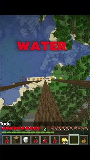 Falling vs blocks #minecraft