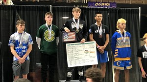 Watch: Mariner's Maximus Brady celebrates historic state wrestling title