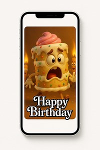 Funny Animated Birthday E-card – Personalized Digital Greeting With Sound - Etsy