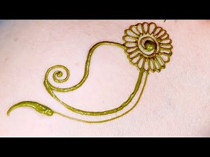 Simple Mehndi Design | Very Simple Mehndi Design | New Simple Mehndi Design | Ep 532