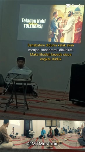 Toleransi dalam Islam berarti menghargai hak orang lain melaksanakan ibadahnya.