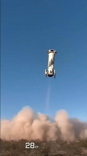 Blue Origin Booster Nails the Landing NS-28