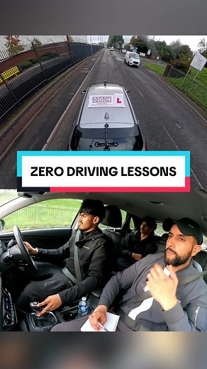Mock Driving Test After Zero Lessons Experience