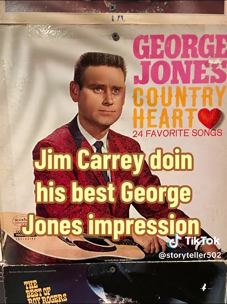 Jim Carrey's Hilarious George Jones Impression
