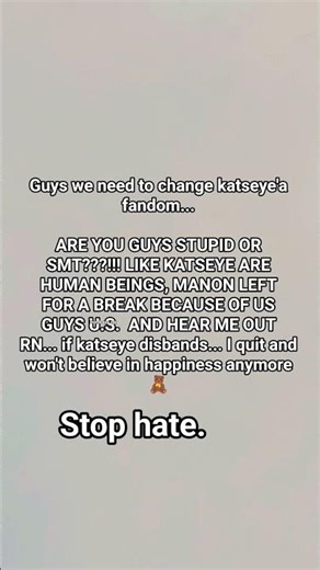 ‪@katseyeworld‬ stupid ppl #fypageシ #sadbuttrue #hatersdie #stophate #katseye #shorts #fyp