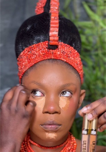 Nigerian Wedding Makeup Tutorial with Gentle Dove Cosmetics