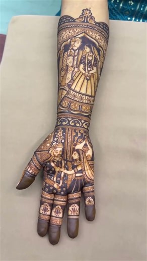 Latest Dulhan Mehndi Designs 2025 | Bridal Mehndi Design for Wedding | Full Hand Mehndi---