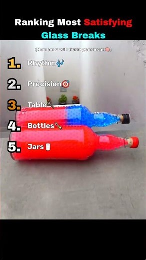 Top 5 Most Satisfying Glass Breaks Ever 💥