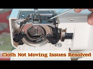 Fabric not Moving on Usha Janome Sewing Machine / Cloth not Moving in Sewing Machine Problems Solved